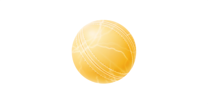 Luminous Yellow Sphere with Internal Cracks and Lines Keywords: sphere, orb, ball, yellow isolated on a transparent background