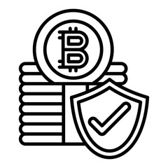 Crypto protection Icon