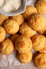 Tender coconut cookies made from ingredients