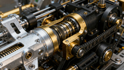 Precision Metal Golden Mechanical Device