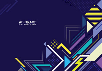   Abstract geometric background design, background for seminar banners, abstrac background design, bauhaus background design