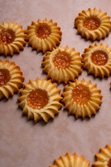 homemade cookies with jam 