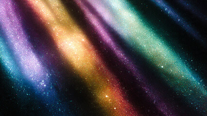 Rayon lumineux colorés