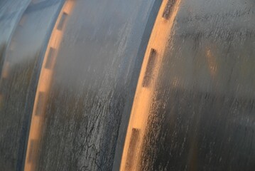 Abstract wet surface drops.