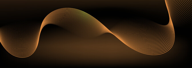 Black and Gold Award Background. Creative Concept Template. Classy Premium Wedding Card. Grand Luxury Decorative Banner for Wedding and Birthday. EPS10.