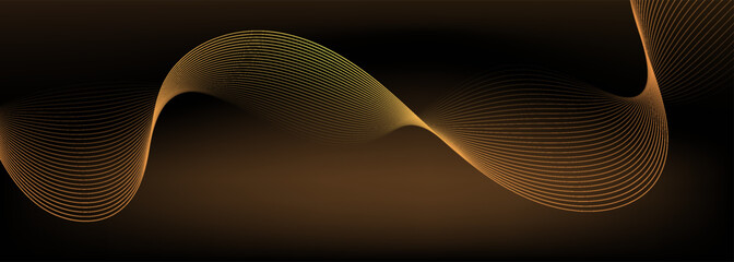 Black and Gold Award Background. Creative Concept Template. Classy Premium Wedding Card. Grand Luxury Decorative Banner for Wedding and Birthday.