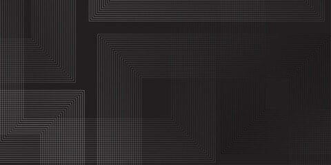 Obraz premium abstract transparent square paper oblique stripe diagonal line. minimal textile gradient wave parallel black chevron stripe line digital vector illustration art pattern.