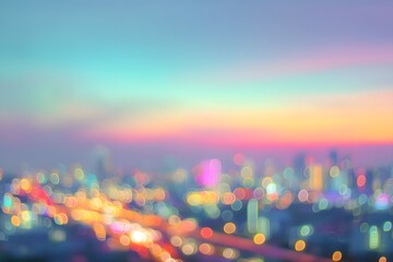 City Lights at Dusk