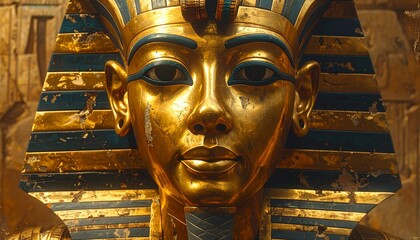 古代エジプト　ツタンカーメンの黄金のマスク