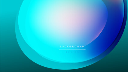 Abstract gradient background. Blue, turquoise, lavender hues blend smoothly. Minimalist design with dark edges, soft center. Modern aesthetic.