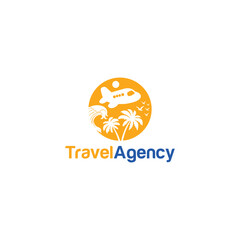 Travel Agency Logo Vector Symbols