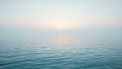 Tranquil Ocean Horizon for Anxiety Relief & Wellness Calming Waves Representing Mental Health and Inner Peace , background wallpaper , image , photo , calm background