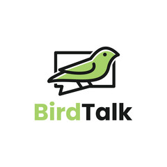 Fresh logo design conveys nature and communication. Great for eco-friendly brands needing a memorable emblem.