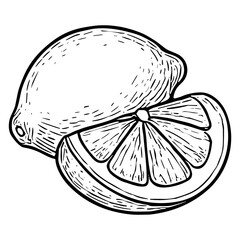 Stack of lemon slices