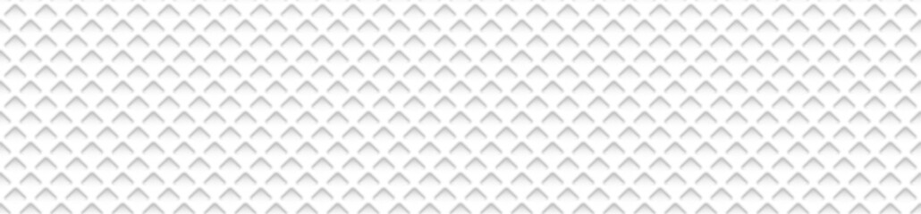 Ice cream pattern. White waffle background with soft geometric texture. Seamless diamond backdrop. Minimal textile wall design for bathroom or kitchen. Realistic vector illustration.