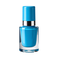 Turquoise Nail Polish Elegance: A stylish turquoise nail polish bottle, perfectly captured, showcasing its vibrant color and elegant design.