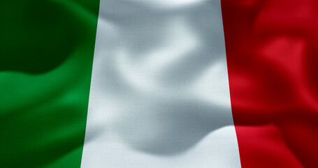 Flag of Italy waving high resolution 10K+ size