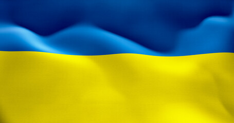 Flag of Ukraine waving high resolution 10K+ size