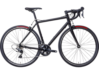 Sport bicycle isolated on white background. Ideal for cycling, transportation, and active living design concepts.