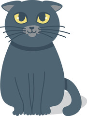 Cat Breed Hand Drawn Illustration