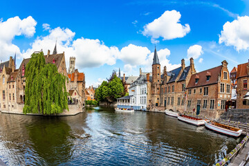 Naklejka premium Bridges and canals