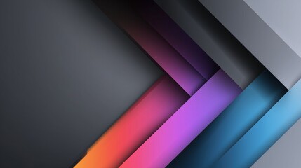 Abstract, clean gray background featuring a subtle gradient arrow pointing diagonally across the frame, suggesting progress or direction.