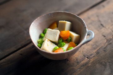 高野豆腐の煮物