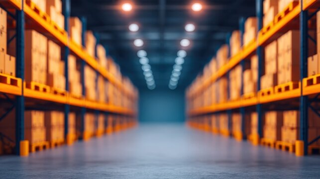 Optimizing operations in a defocused large-scale distribution center high ceilings and standard layouts for efficient storage