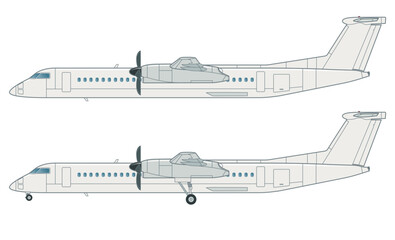 Kanadisches Regionalverkehrsflugzeug