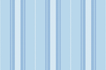 Cifficult stripe pattern vertical, customized background seamless textile. Puality lines texture vector fabric in light and blue colors.