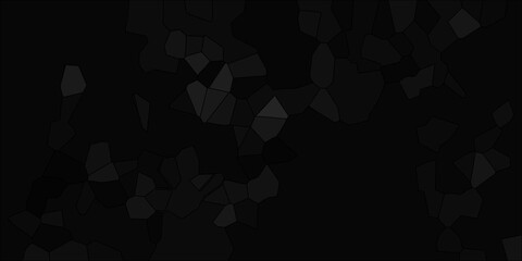 Dark Gray Irregular Polygon Mosaic Pattern Abstract Background Geometric Tessellation vector