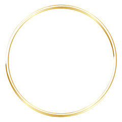 Golden Circle, golden border, golden , wedding ornament, luxurious gold circle