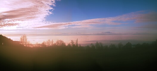 Inversion vom Kandel im Nebel
