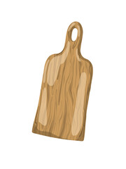 Isolated rustic kitchen apron with a chest bib and pocket. Hand-drawn vector illustration in a cozy watercolor style, essential for baking blogs, cooking uniforms, and farmhouse design elements.