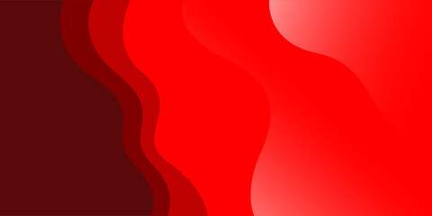 Abstract background with Red wave layer and white shadow for corporate concept, template, poster, brochure, website, flyer, wallpaper. Vector illustration