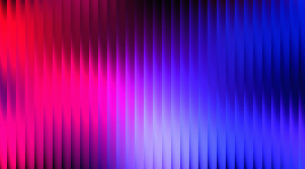 Vibrant vertical stripes with red to blue neon gradient effect