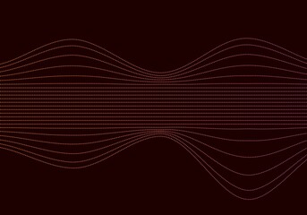 abstract red wave background
