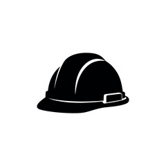 Construction Hat Icon Silhouette