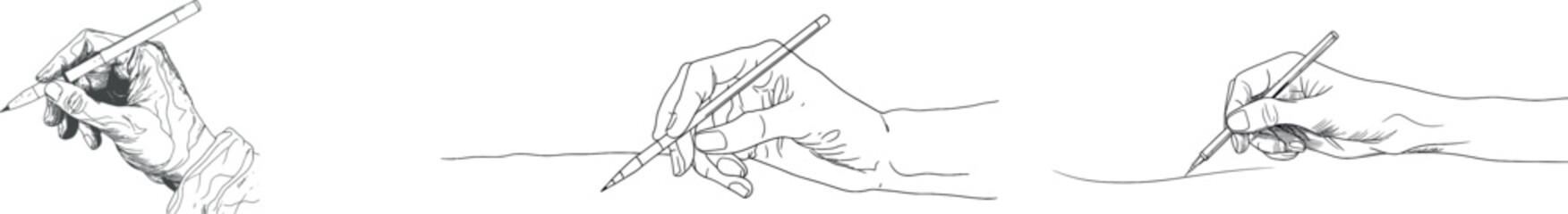 Continuous line drawings of handwritten elements or simple illustrations, designed for use on modern banners, posters, websites, templates, and business cards, embodying a minimalist design