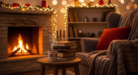 Warm and Cozy Holiday Reading Nook
