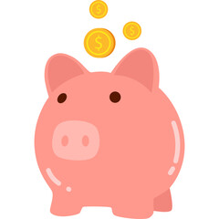 Piggy Bank Illustration
