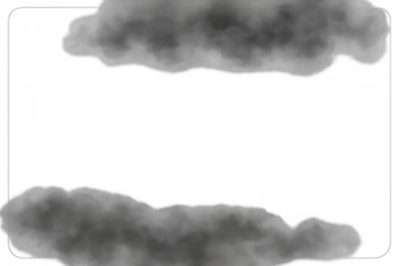 Gray smoke dispersing, creating a dramatic fog effect with transparent background, ideal for overlay and atmosphere