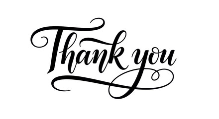 Thank You: Expressing heartfelt gratitude through elegant calligraphy, conveying sincere appreciation for kindness, support, and connection.
