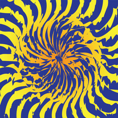 yellow black sunshine colorful vector background. Abstract sunburst design wallpaper for template business social media advertising.vector Eps10