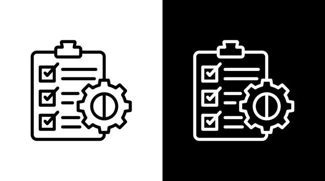 Task Management With Icon Set Design