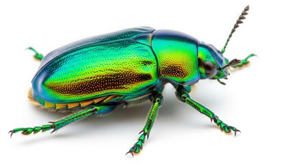 Fototapeta premium Emerald Jewel Beetle