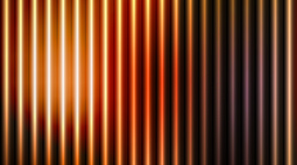 Abstract background with vertical lines and orange light creating a dynamic and eye catching visual experience