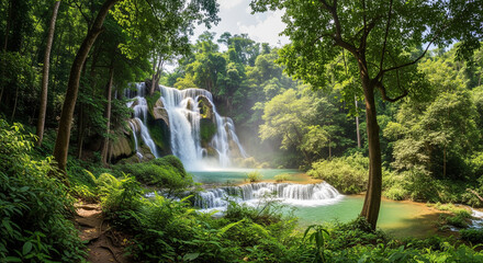 waterfall in the forest