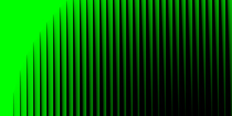 Abstract green gradient vertical stripes pattern
