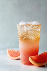 Grapefruit Honey Layered Sparkling